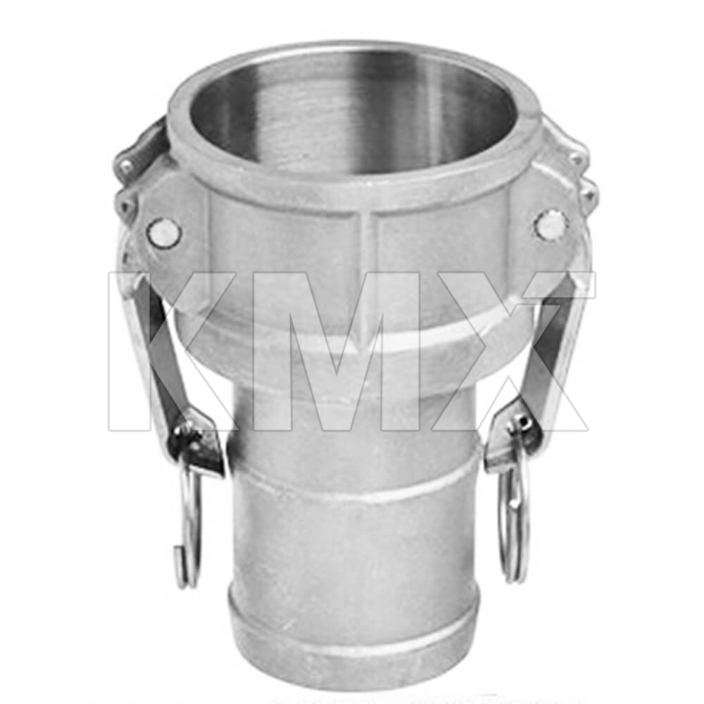  C125 Camlock Aluminio Tipo C Hembra Espiga 1-1/4"