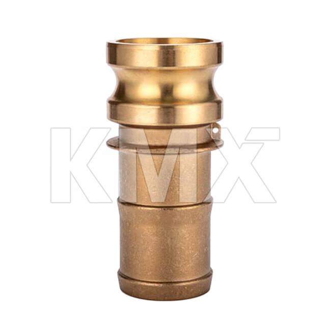  E100 Camlock Bronce Tipo E Macho Espiga 1"