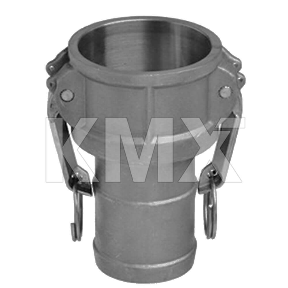  C100 Camlock Acero Inoxidable Tipo C Hembra Espiga 1/2"