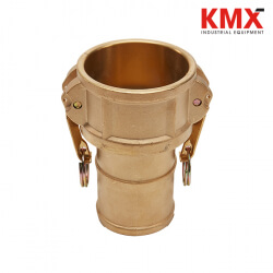  C150 Camlock Bronce Tipo C Hembra Espiga 1-1/2"