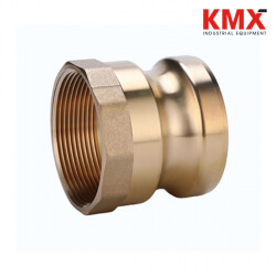  A100 Camlock Bronce Tipo A Macho HI NPT 1"