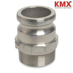 Vista 2 : Camlock Aluminio Tipo F 2-1/2" BSP