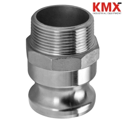  F400 Camlock Aluminio Tipo F 4" BSP