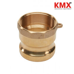 Vista 2 : Camlock Bronce Tipo A Macho HI NPT 4"