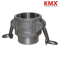 Vista 2 : Camlock Acero Inoxidable Tipo B Hembra HE NPT 1"