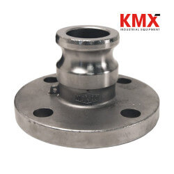  300-AL-MI Adaptador Camlock Hierro Flange-Macho 3" X 3"