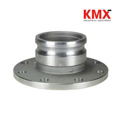  400-AL-SS Adaptador Camlock Inoxidable Flange-Macho 4" X 4"