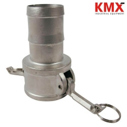 Vista 2 : Camlock Acero Inoxidable Tipo C Hembra Espiga 3"