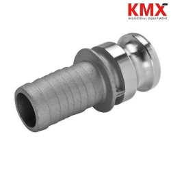 Vista 2 : Camlock Acero Inoxidable Tipo E Macho Espiga 4"