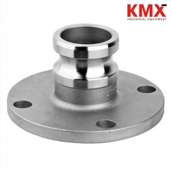  300-AL-SSANSI Adaptador Camlock Inoxidable Flange-Macho 3" X 3"