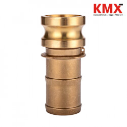  E075 Camlock Bronce Tipo E Macho Espiga 3/4"
