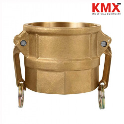  D075 Camlock Bronce Tipo D Hembra HI NPT 3/4"