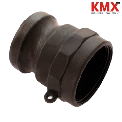 Vista 2 : Camlock Polipropileno Tipo A Macho HI NPT 6"