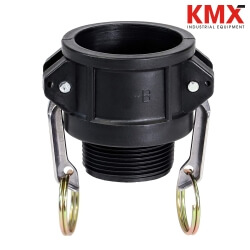  B150 Camlock Polipropileno Tipo B Hembra HE NPT 1-1/2"