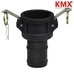 Vista 3 : Camlock Polipropileno Tipo C Hembra Espiga 2"